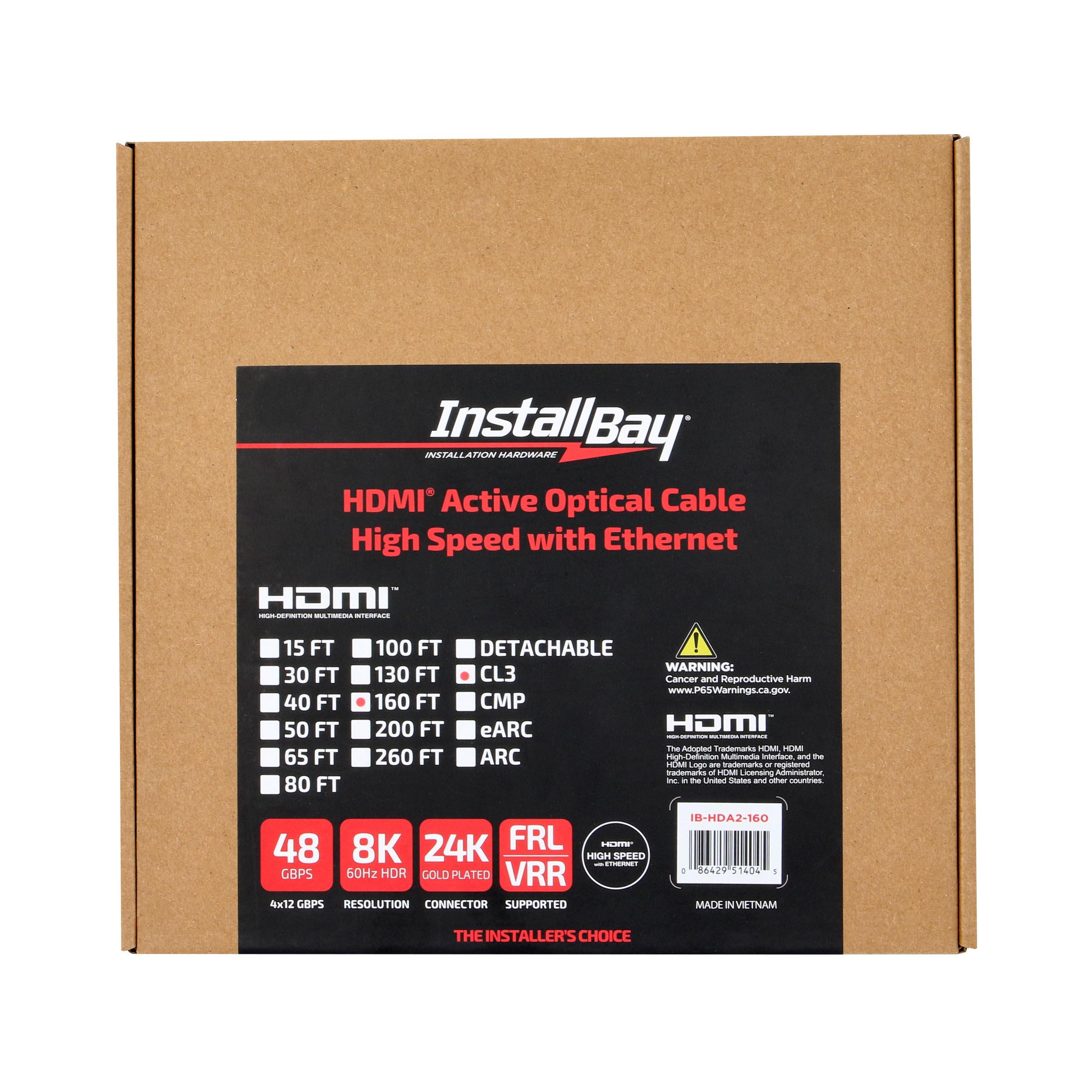 HDMI AOC 48G CL3 160FT