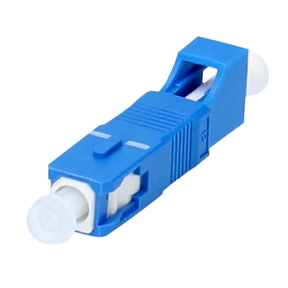LC FEMALE TO SC MALE FIBER OPTIC ADAPTER