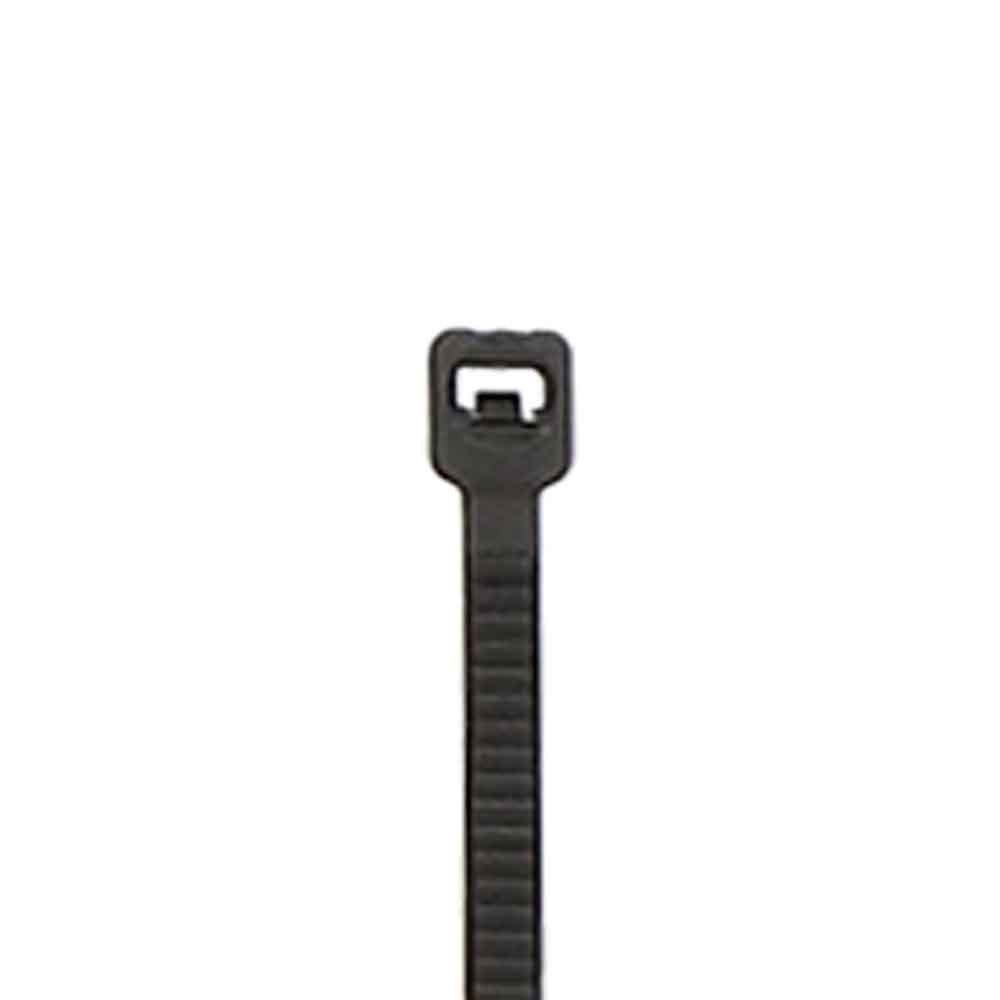 4-INCH CABLE ZIP TIES, BLACK (100 PACK)