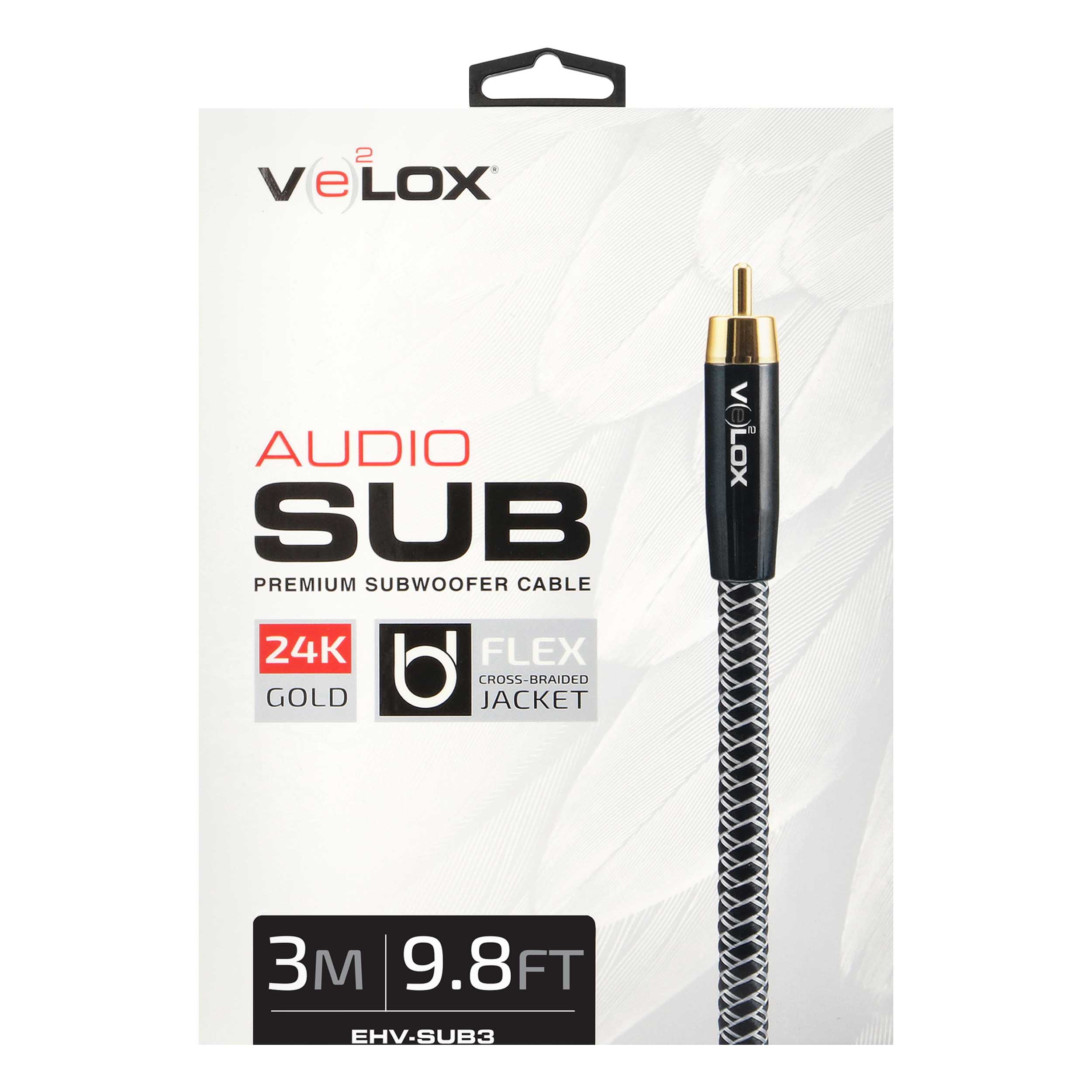 3M PREMIUM SUB WOOFER CABLE