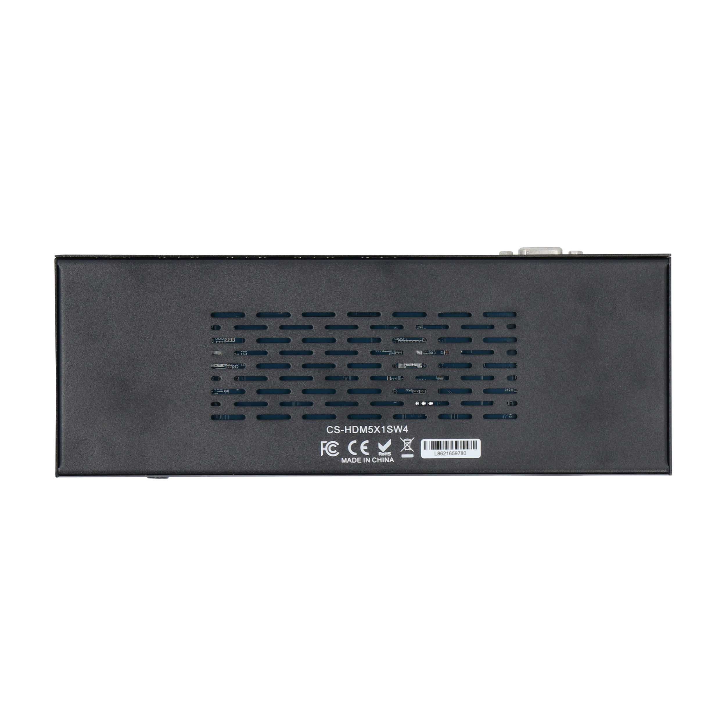 5-INPUT 1-OUTPUT HDMI 2.0 & HDCP 2.2 SWITCH, IR & RS232, 18 GBPS