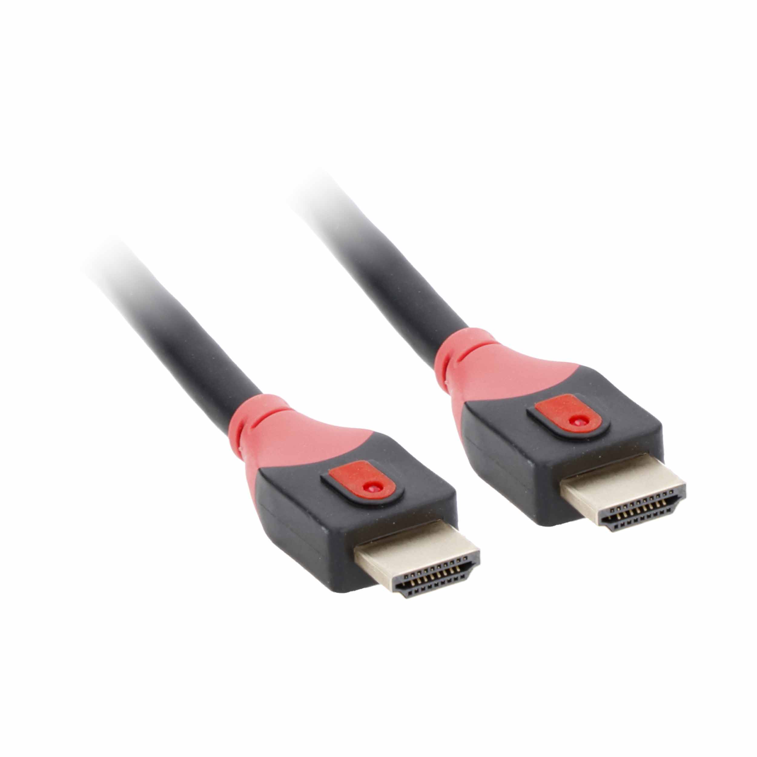 3FT RED SERIES HDMI CABLE 18GBPS HIGH SPEED, ARC/EARC