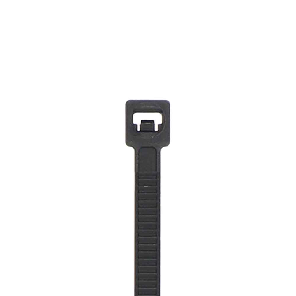 6-INCH CABLE ZIP TIES, BLACK (100 PACK)