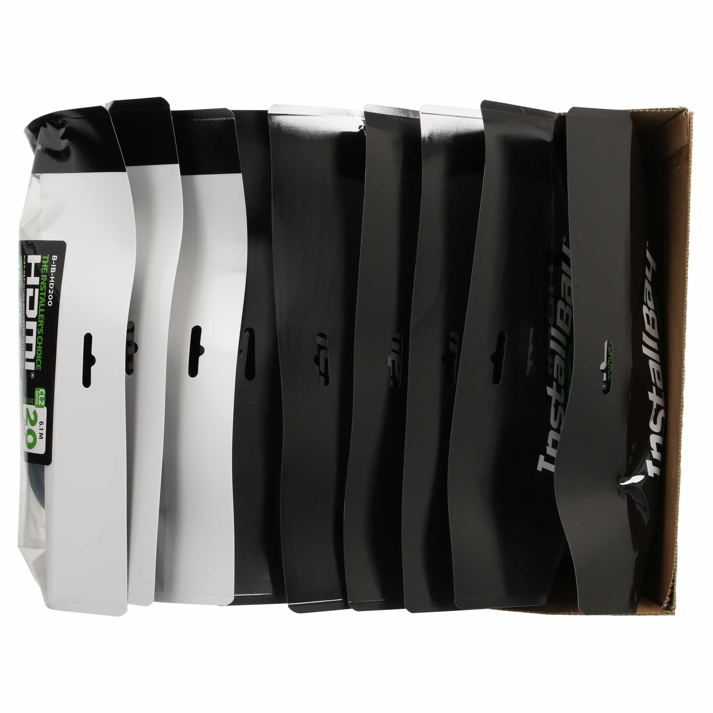 20FT HDMI CABLE 10.2GBPS HIGH SPEED ARC/EARC - 10PK SHELF BOX