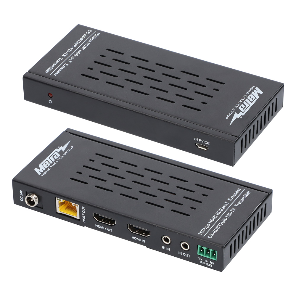 HDMI 4K HDBASET 2.0 US IR AND RS232 EXTENDER 120M
