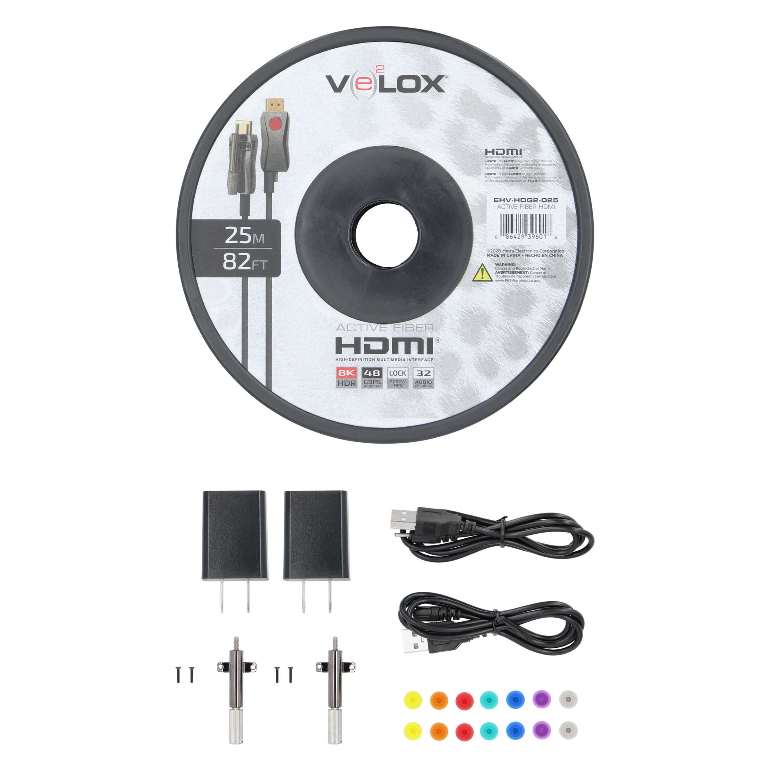 25M AOC HDMI CABLE 48GBPS
