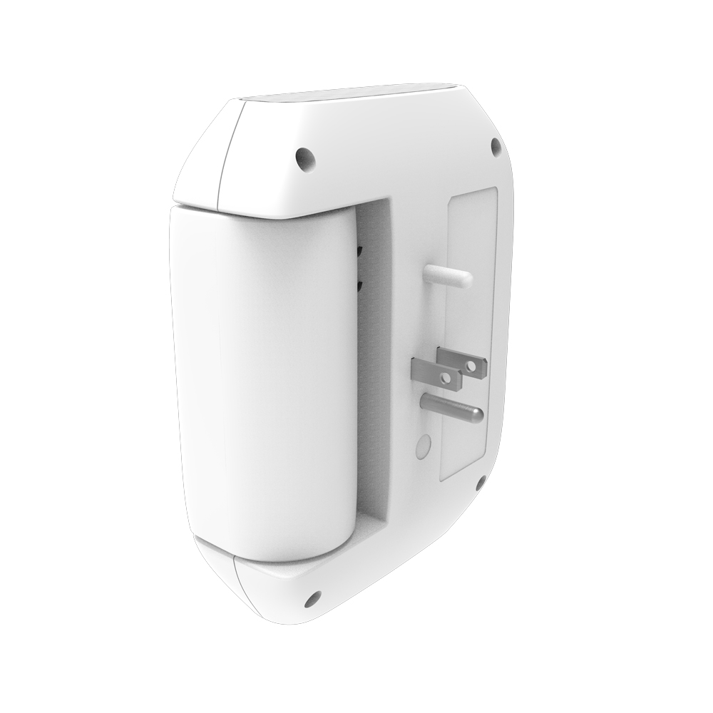 5-OUTLET 450J SURGE PROTECTOR WALL TAP WITH 2 USB 2.1A (WHITE)