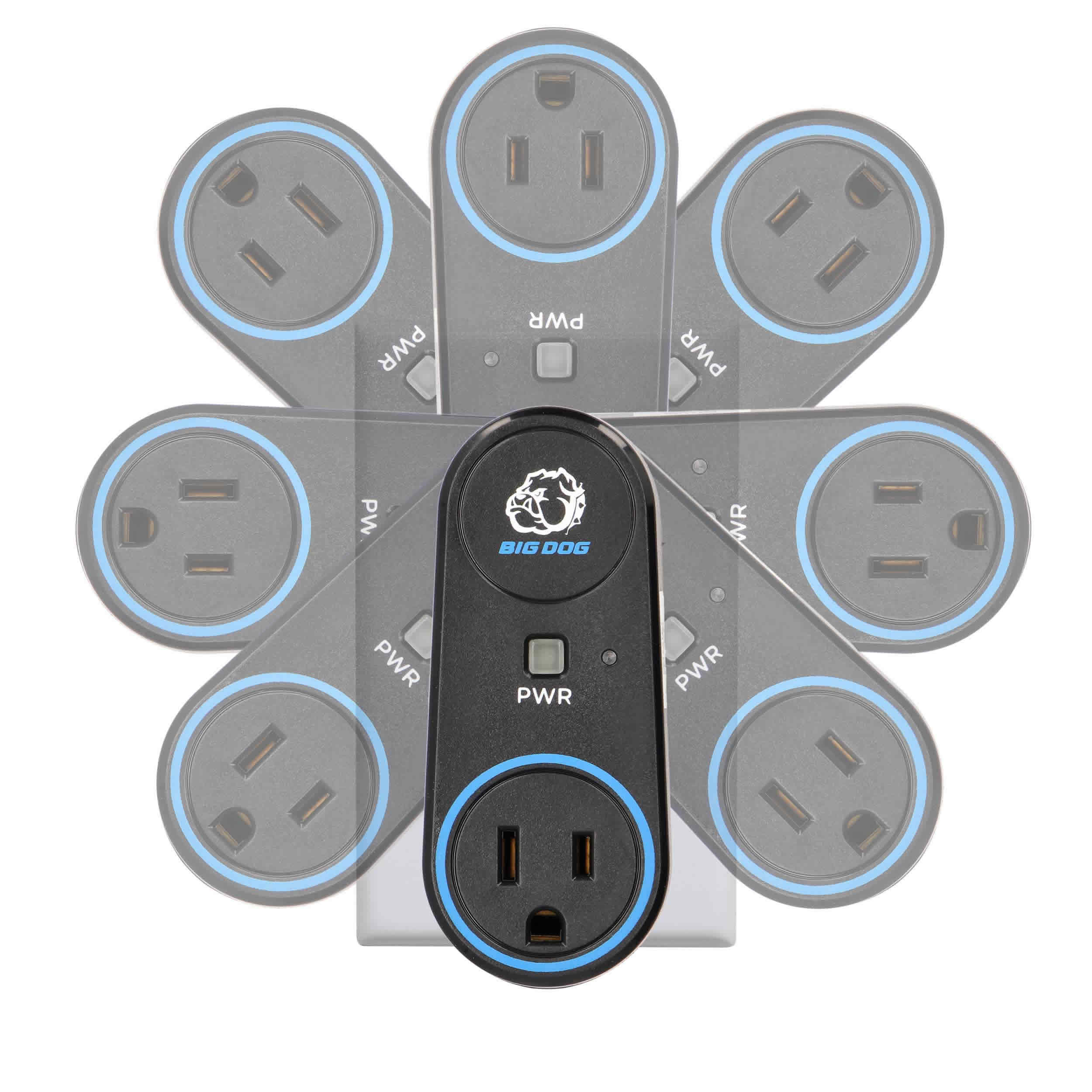 SINGLE OUTLET SMART WALL TAP WITH SELF-HEALING, WI-FI CONNECTION