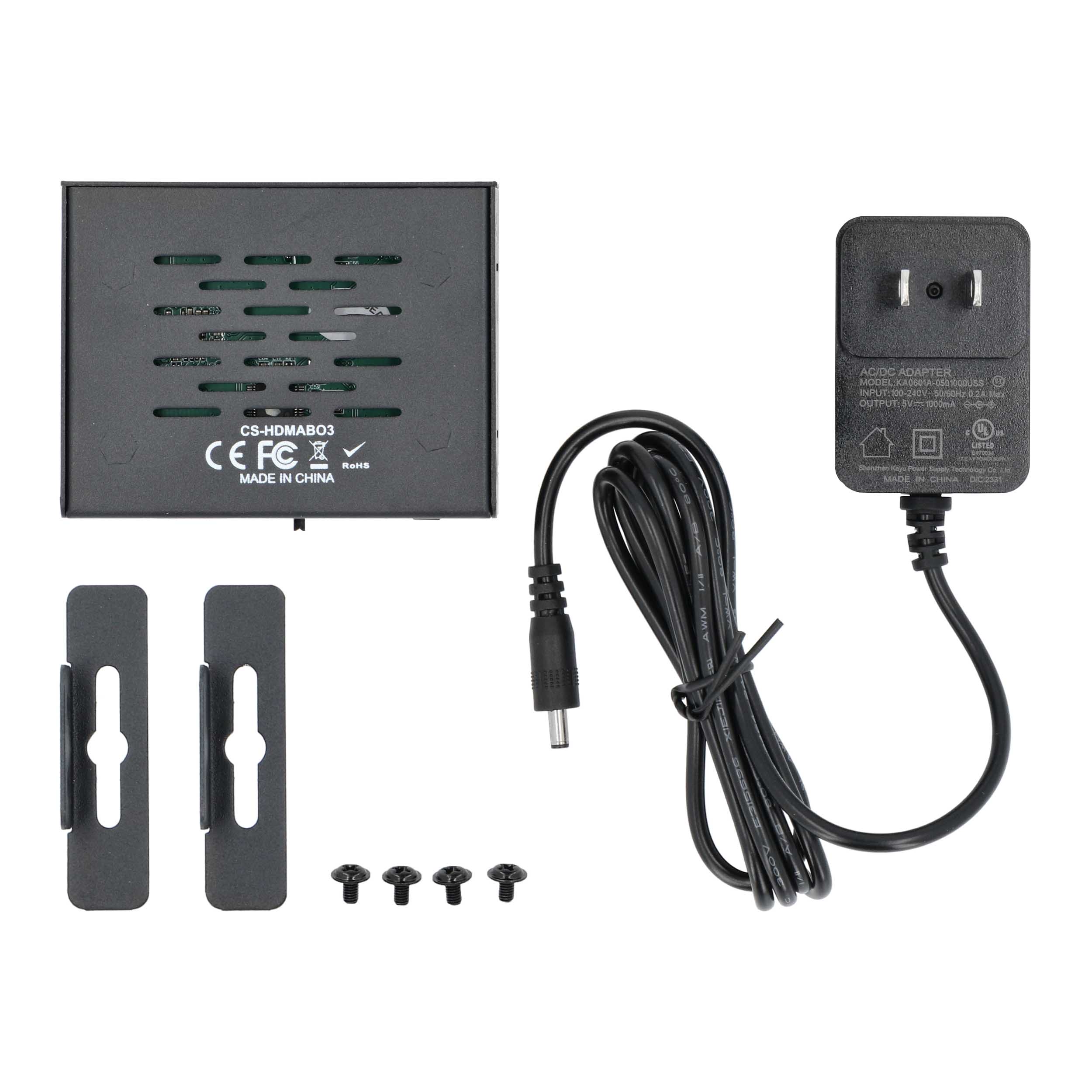 HDMI 2.0 AUDIO DE-EMBEDDER, OPTICAL, COAX, ANALOG (NO DOWNMIXING)