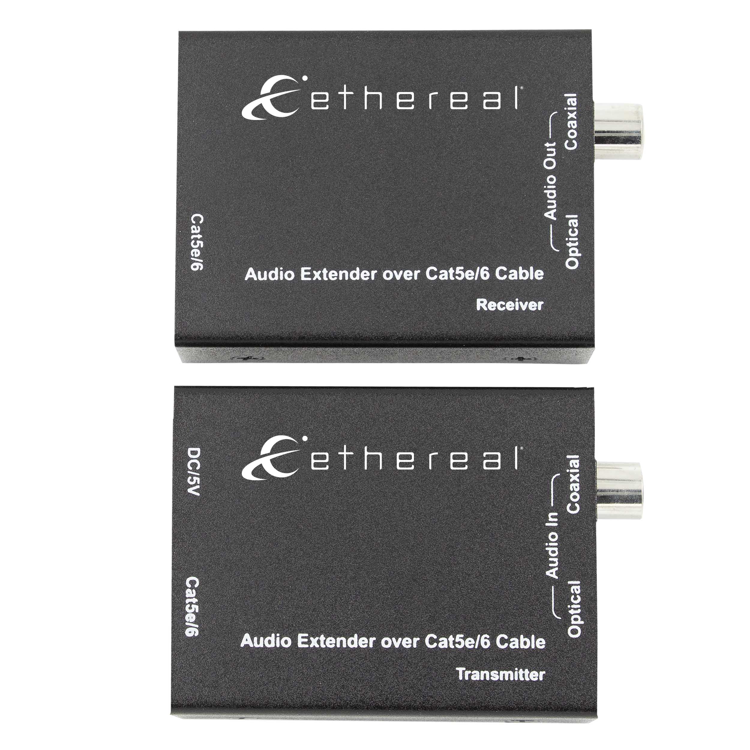 DIGITAL AUDIO EXTENDER, OPTICAL, COAX, CAT5/6, 300M